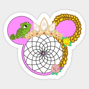 Lost Princess Dream Catcher Sticker